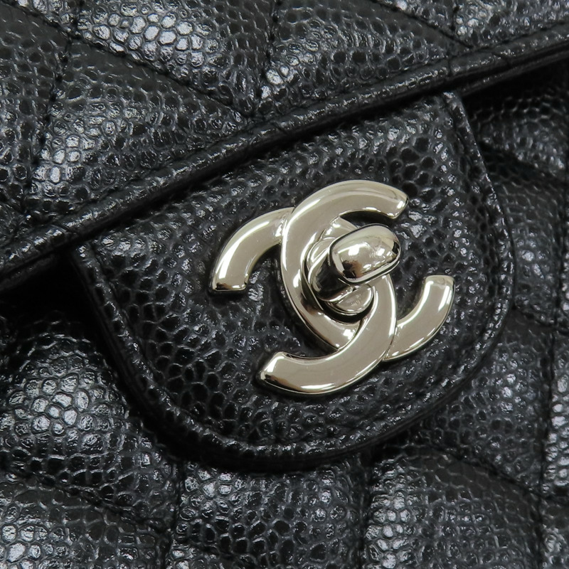 黑色 荔枝紋 牛皮 鍊帶 COCO 23 肩背包 A01113【CHANEL 香奈兒】 A01113-8