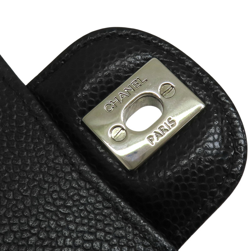 黑色 荔枝紋 牛皮 鍊帶 COCO 23 肩背包 A01113【CHANEL 香奈兒】 A01113-10