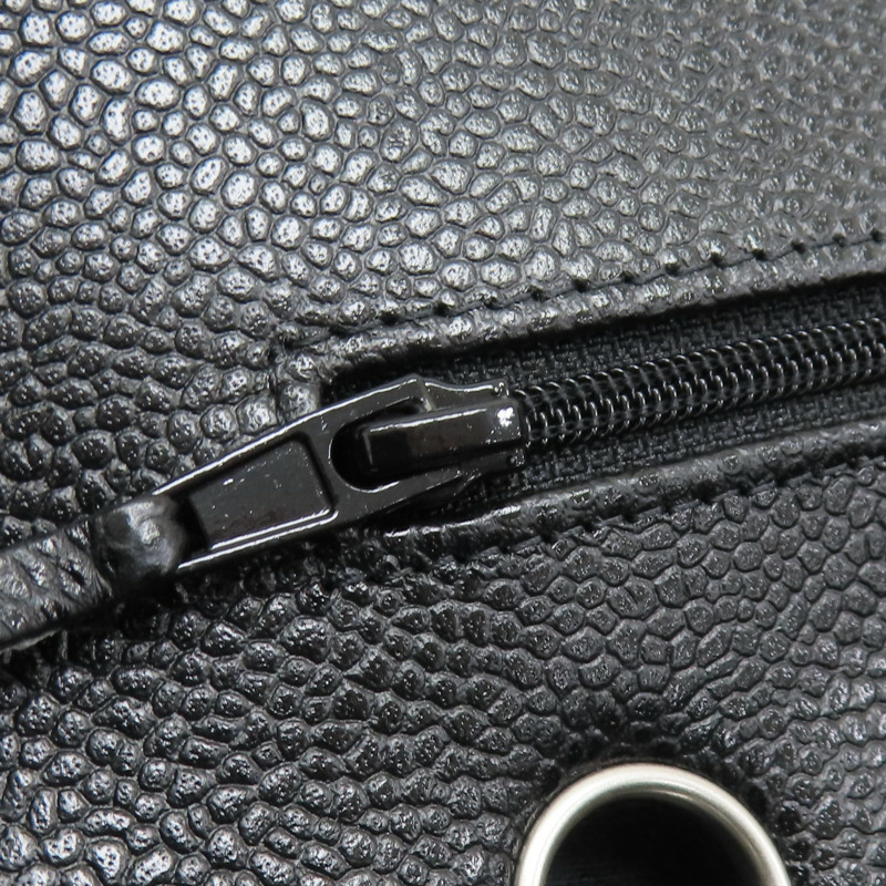 黑色 荔枝紋 牛皮 鍊帶 COCO 23 肩背包 A01113【CHANEL 香奈兒】 A01113-12