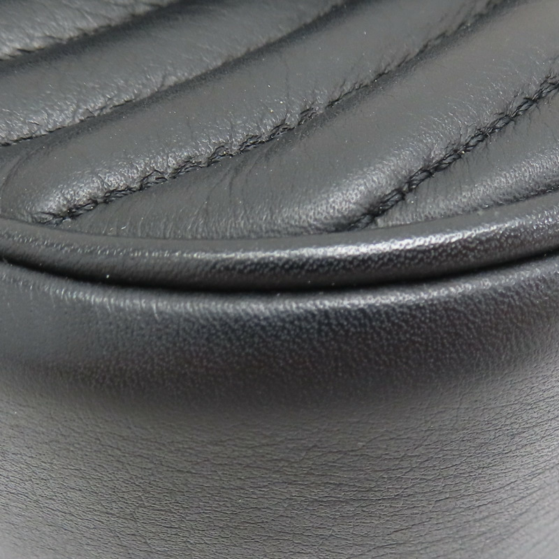 黑色 牛皮 山形紋New Wave PM 肩背包 M51683【LOUIS VUITTON LV 路易威登】 M51683-16