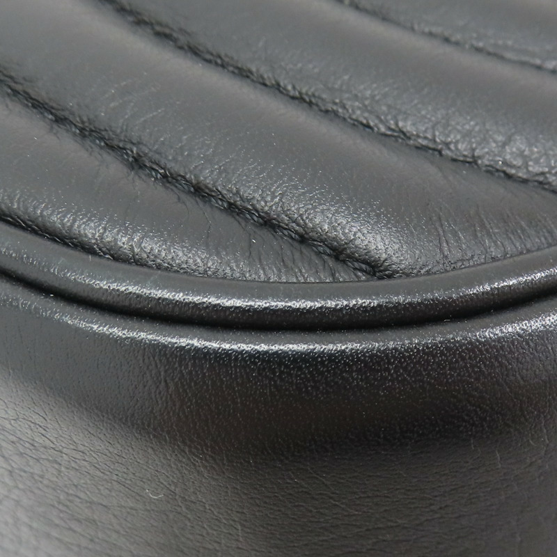 黑色 牛皮 山形紋New Wave PM 肩背包 M51683【LOUIS VUITTON LV 路易威登】 M51683-17
