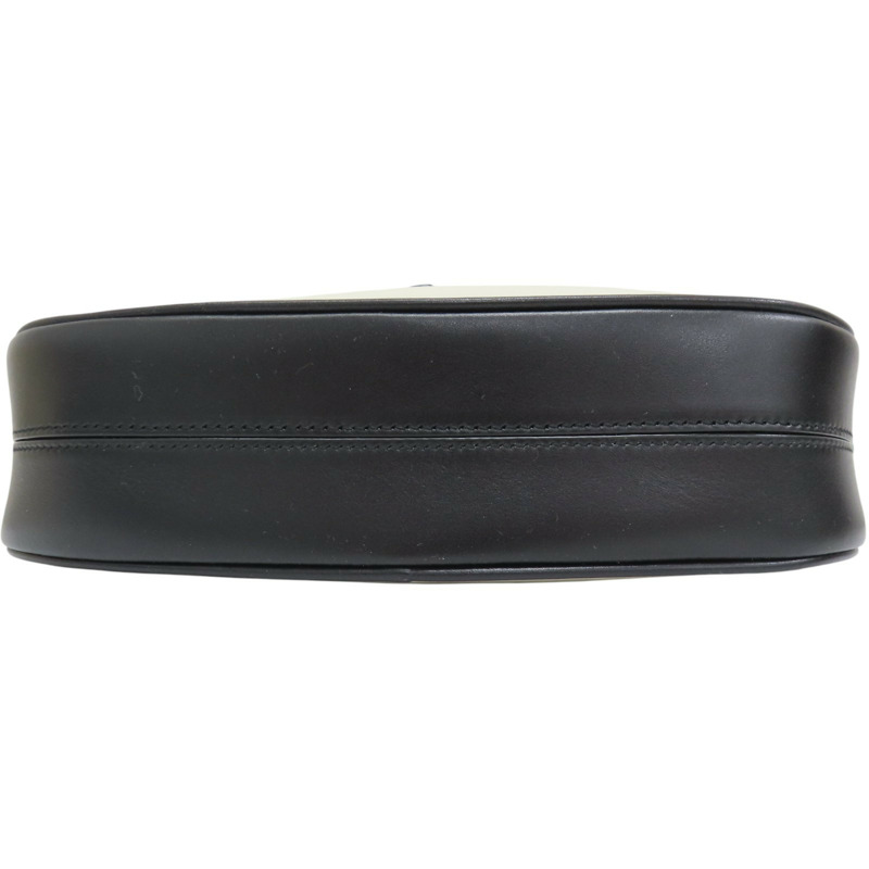 黑白牛皮 Le fermoir Hobo 肩背包 672615 [SAINT LAURENT YSL 聖羅蘭] 672615-3