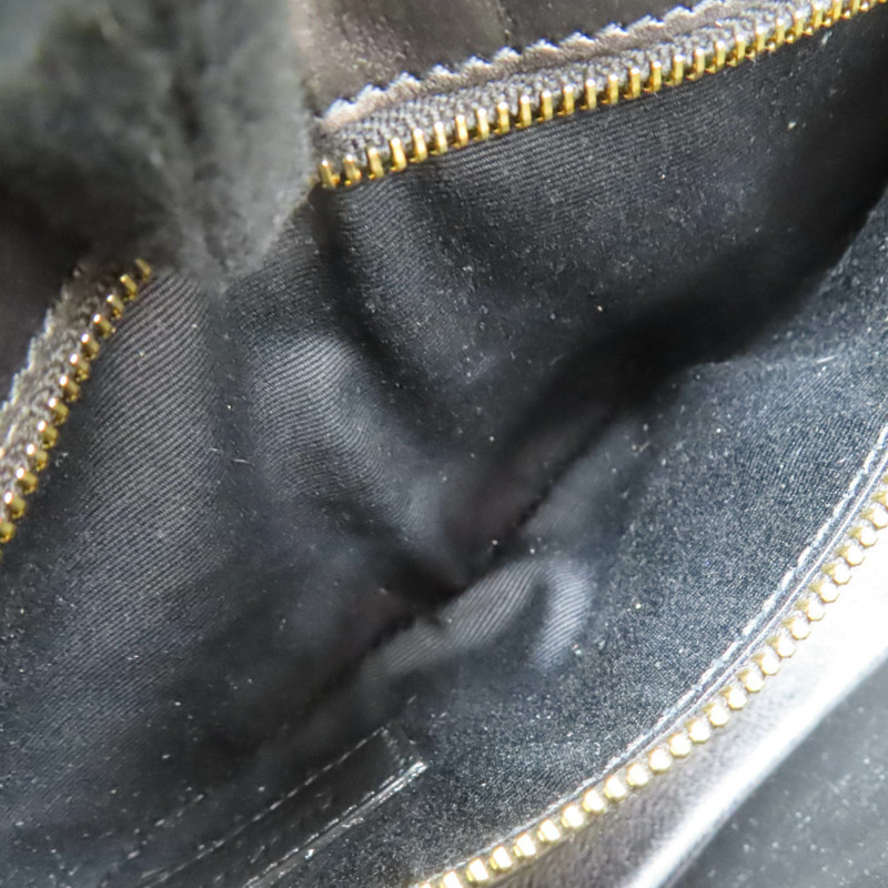 黑白牛皮 Le fermoir Hobo 肩背包 672615 [SAINT LAURENT YSL 聖羅蘭] 672615-5