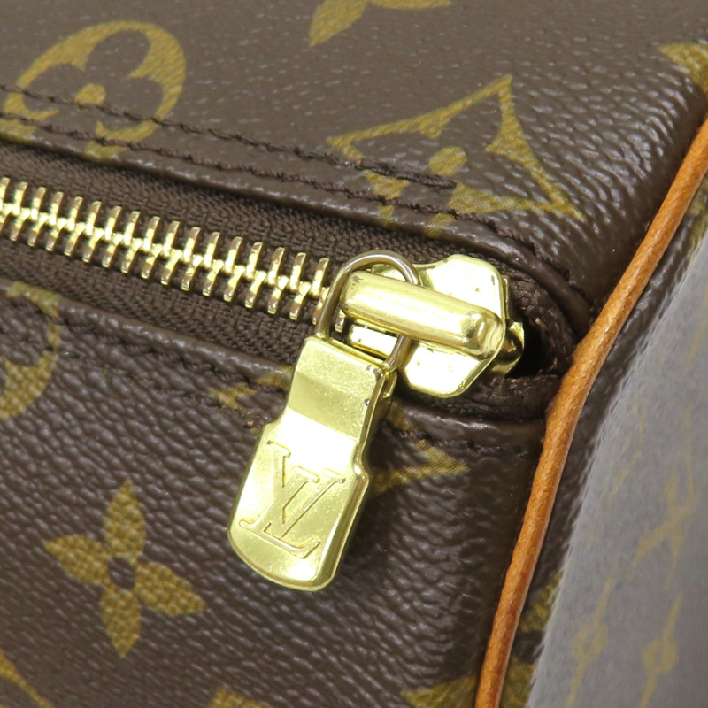 棕色 原花帆布 Papillon 26 手提包 M51386【LOUIS VUITTON LV 路易威登】 M51386-13