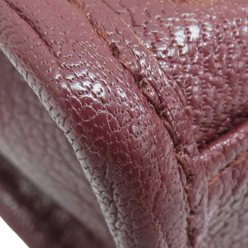 酒紅色羊皮 Nano City 兩用包 505982 [Balenciaga 巴黎世家] 505982-12