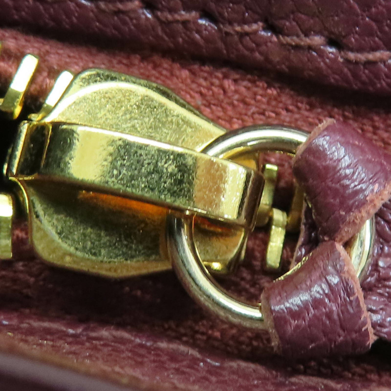 酒紅色羊皮 Nano City 兩用包 505982 [Balenciaga 巴黎世家] 505982-17