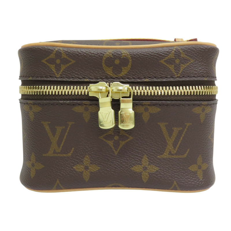棕色 原花帆布 Nice Nano 手提包 M44936 [LV Louis Vuitton 路易威登] M44936-0