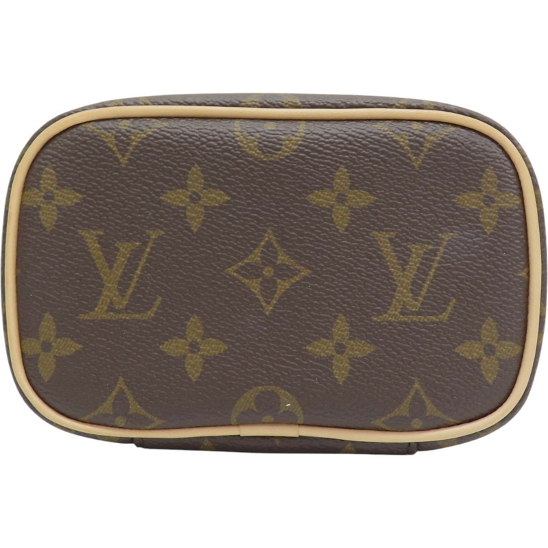 棕色 原花帆布 Nice Nano 手提包 M44936 [LV Louis Vuitton 路易威登] M44936-3