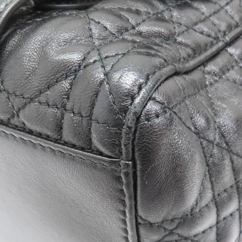 黑色 羊皮 後背包【Dior 迪奧】 M1502PVQN-9