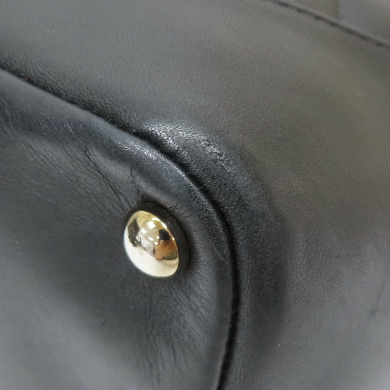 黑色 牛皮 Cambon Ligne tote 手提包 A25167 (無卡)【CHANEL 香奈兒】 A25167-11
