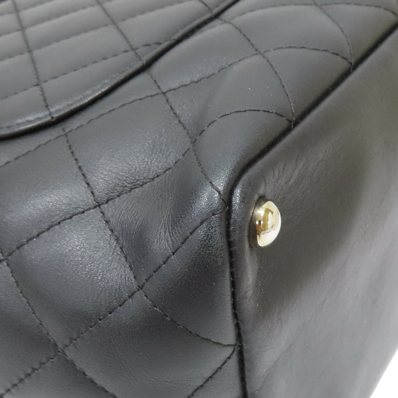 黑色 牛皮 Cambon Ligne tote 手提包 A25167 (無卡)【CHANEL 香奈兒】 A25167-14