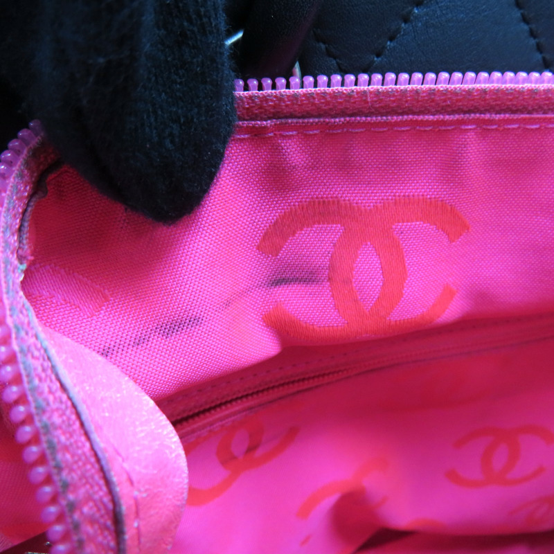 黑色 牛皮 Cambon Ligne tote 手提包 A25167 (無卡)【CHANEL 香奈兒】 A25167-15