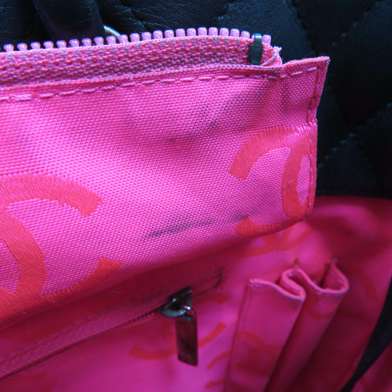 黑色 牛皮 Cambon Ligne tote 手提包 A25167 (無卡)【CHANEL 香奈兒】 A25167-16
