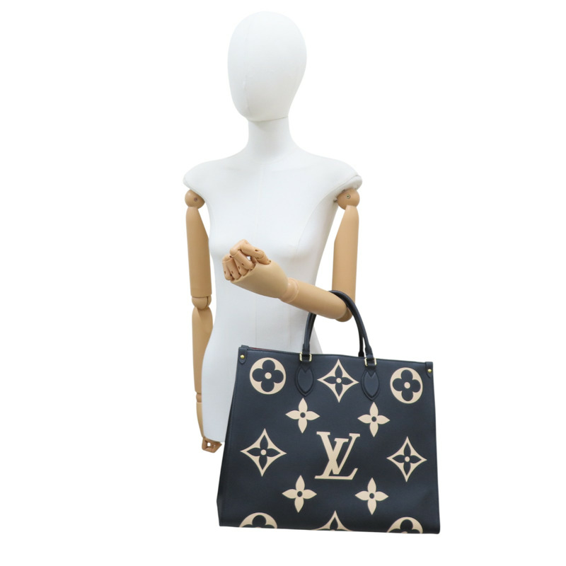 雙色 Empreinte牛皮 OnTheGo GM 两用包【LOUIS VUITTON LV 路易威登】 M45945-8
