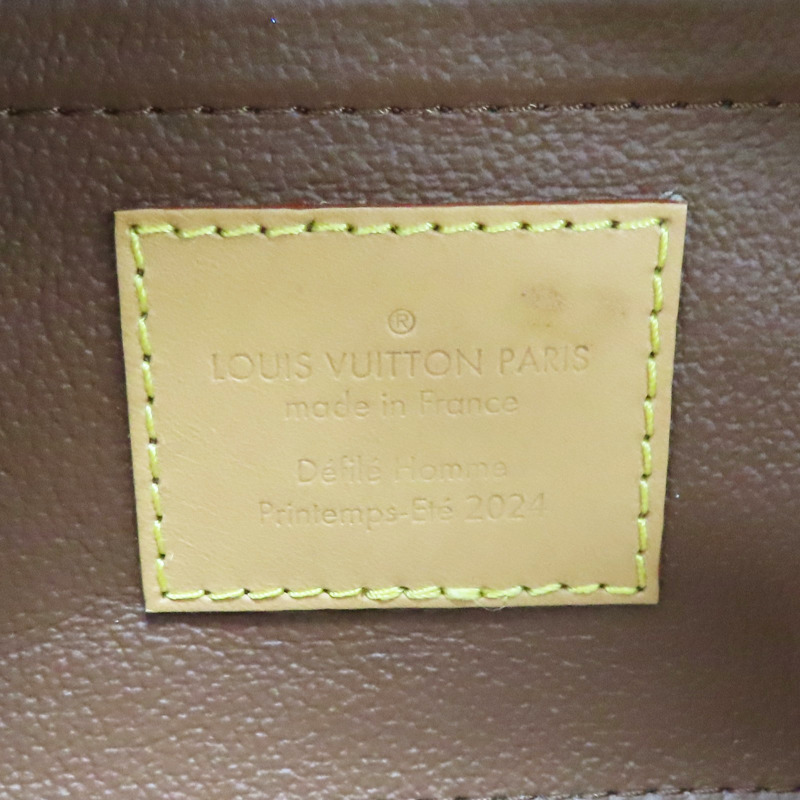 黃色 棋盤格 Locker Dopp Kit 手提包【LOUIS VUITTON LV 路易威登】 N40567-5