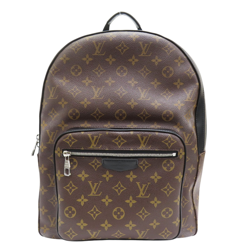 棕色 原花 PVC塗層帆布 後背包【LOUIS VUITTON LV 路易威登】 M41530-0