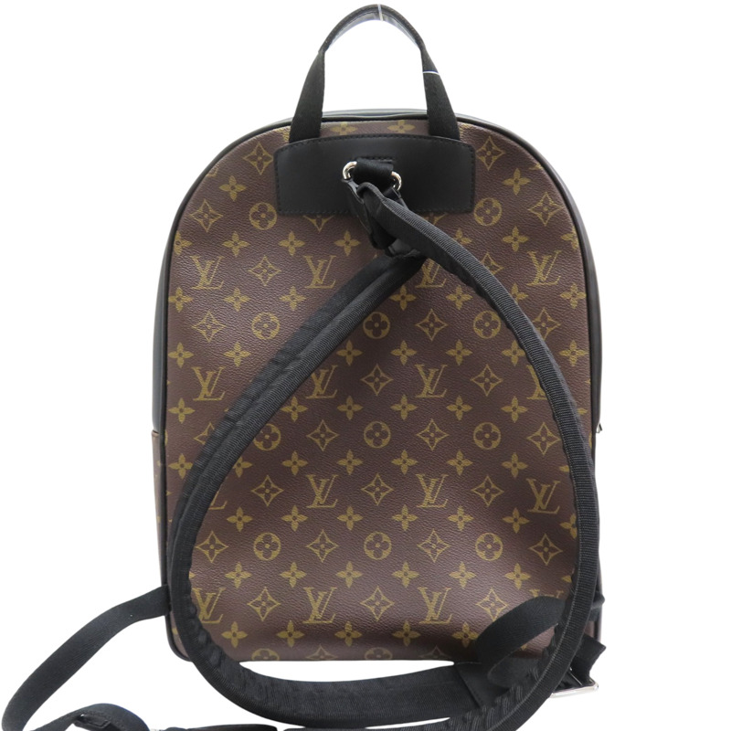棕色 原花 PVC塗層帆布 後背包【LOUIS VUITTON LV 路易威登】 M41530-1