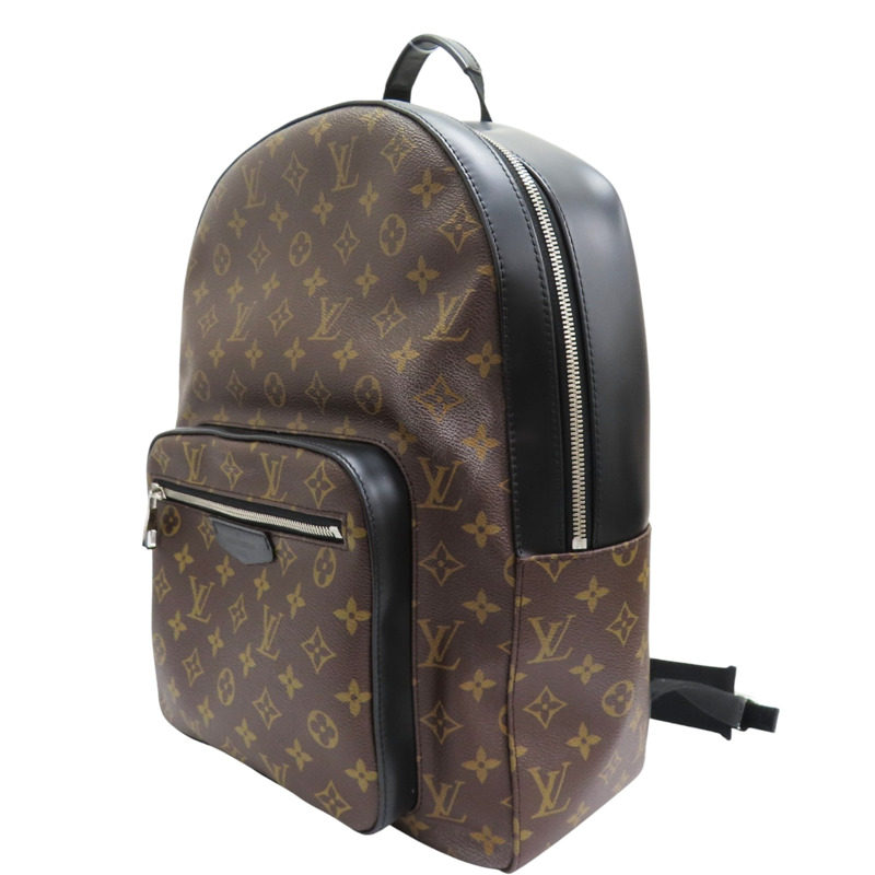 棕色 原花 PVC塗層帆布 後背包【LOUIS VUITTON LV 路易威登】 M41530-2
