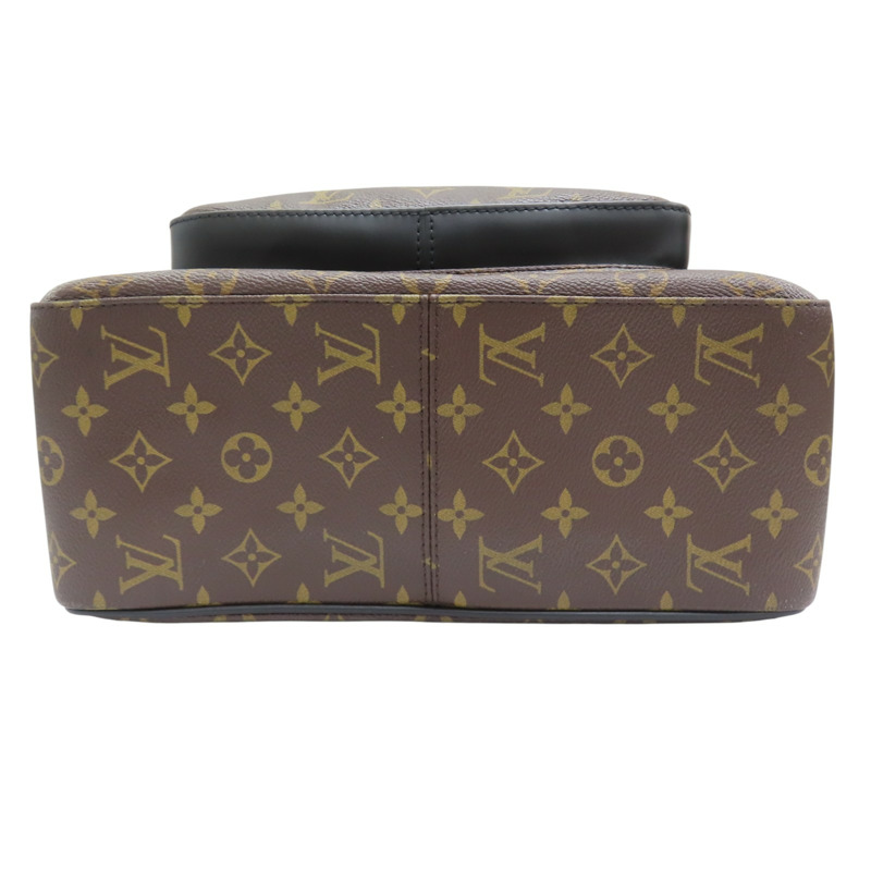棕色 原花 PVC塗層帆布 後背包【LOUIS VUITTON LV 路易威登】 M41530-3