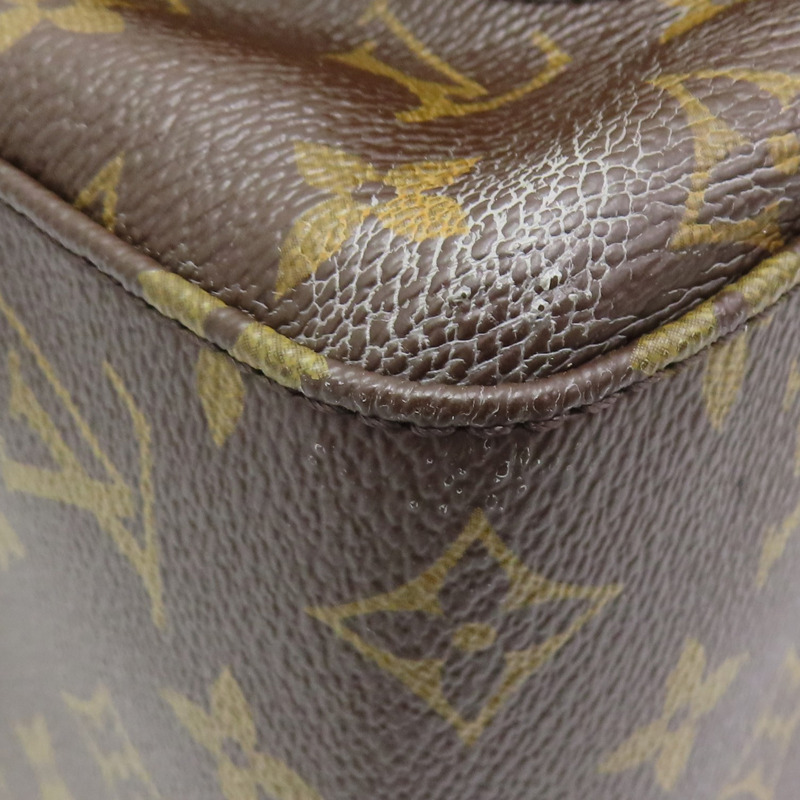 棕色 原花 PVC塗層帆布 後背包【LOUIS VUITTON LV 路易威登】 M41530-9