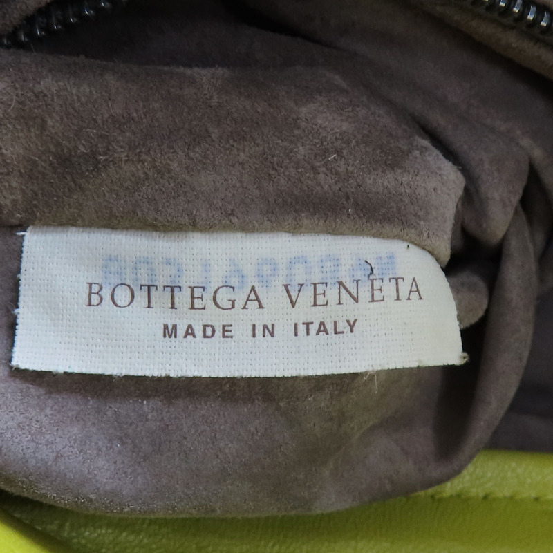 黃色 編織羊皮 肩背包【BOTTEGA VENETA BV 寶緹嘉】-8