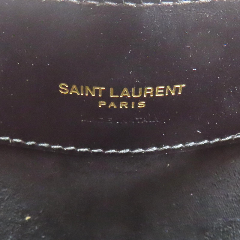 黑色 牛皮 LE 37 mini 肩背包【SAINT LAURENT 聖羅蘭】 7658702R20W1000-5