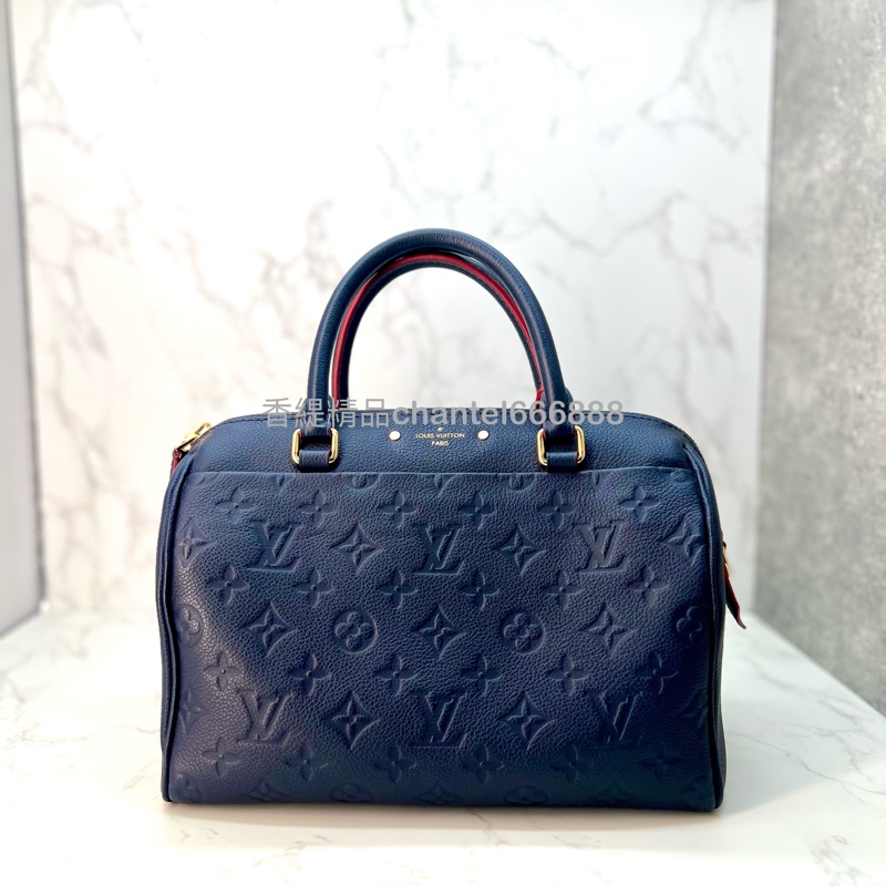 💗香緹國際精品💗 LV 全皮壓紋手提包-1