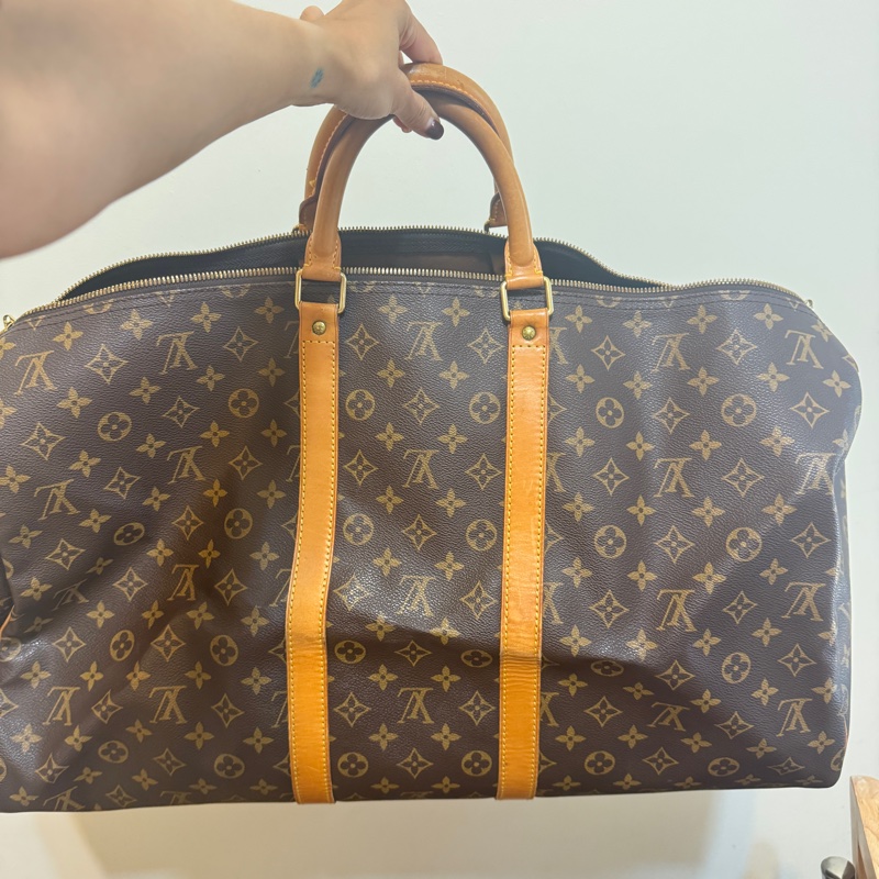 Louis Vuitton 旅行袋55老花-0