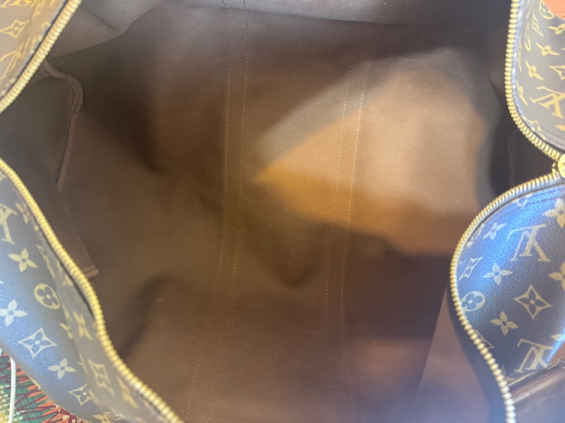 Louis Vuitton 旅行袋55老花-4
