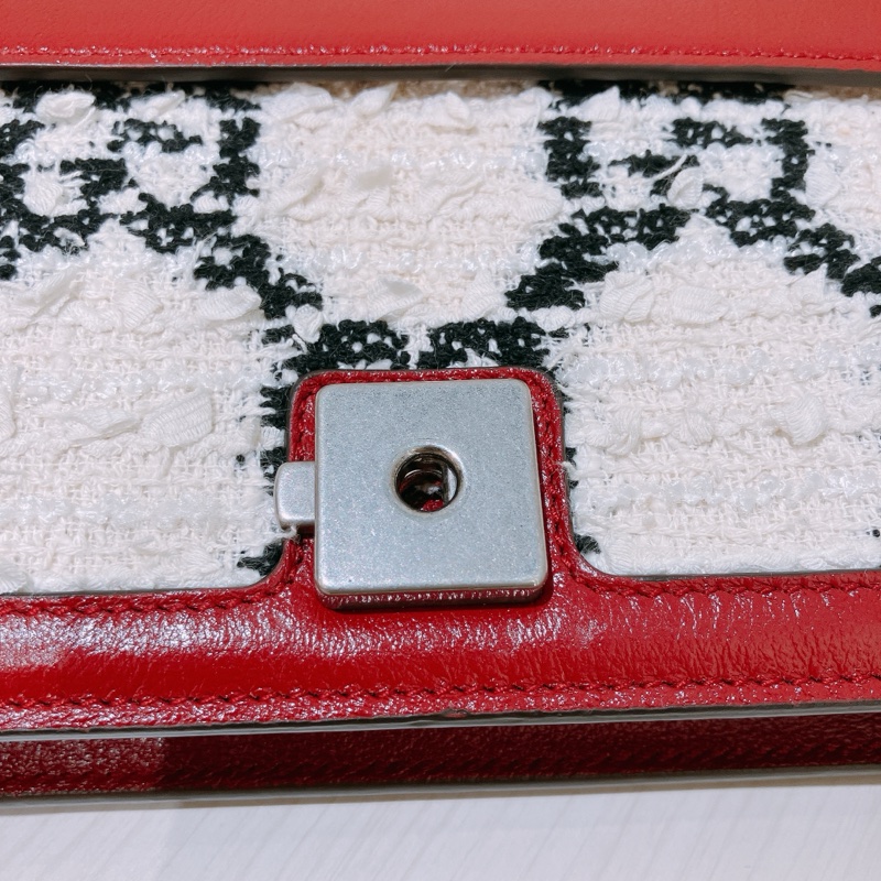 TK1829 GUCCI 古馳經典大花紋翻蓋式鍊帶包包GG SHW DIONYSUS CHAIN SHOULDER BAG-19