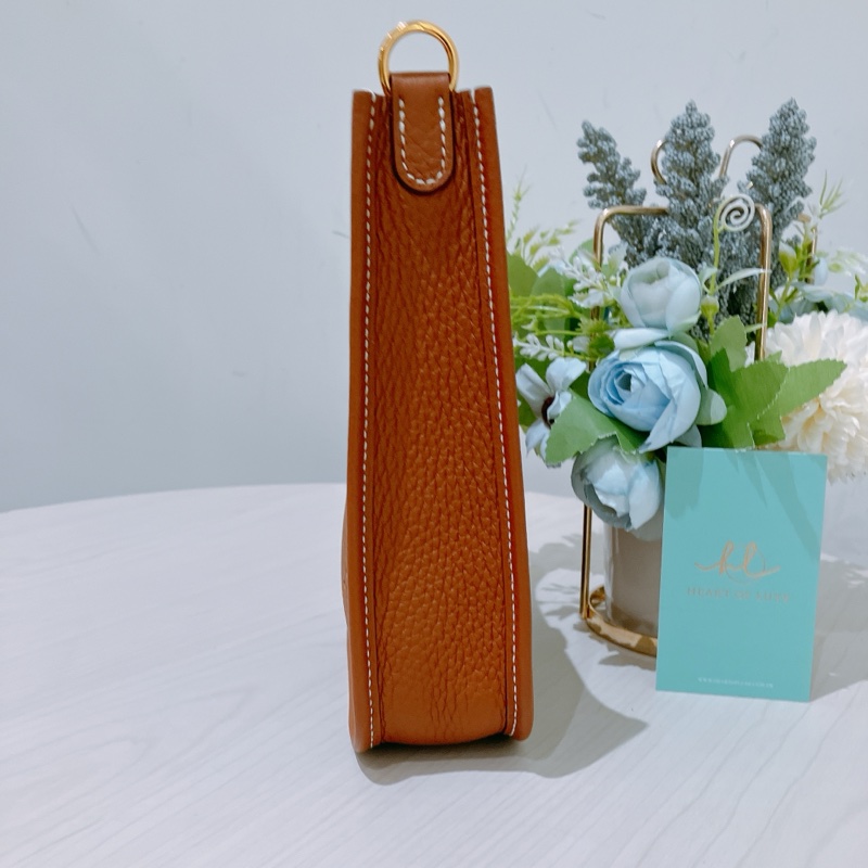 TK1830 HERMES 愛馬仕迷你依芙蓮肩帶包包MINI EVELYNE TC-3