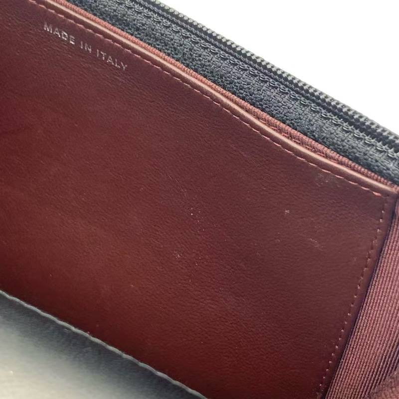CHANEL WOC wallet in chain 黑色羊皮斜褙袋-15