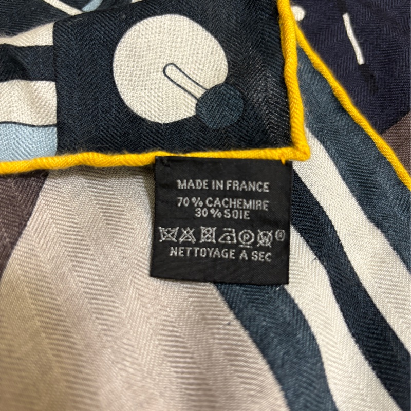 Hermes 愛馬仕 140 絲巾 披肩 運動圖案 chic le sport-7