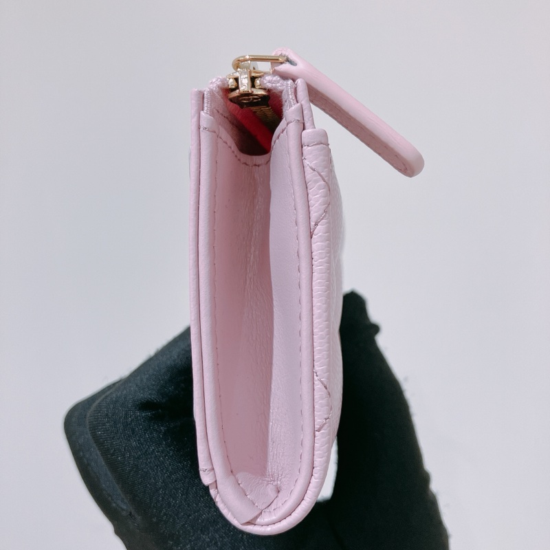 TK1833 CHANEL 香奈兒經典拉鍊多用途銀包ZIP COIN PURSE CAVIAR PURPLE CAVIAR-3