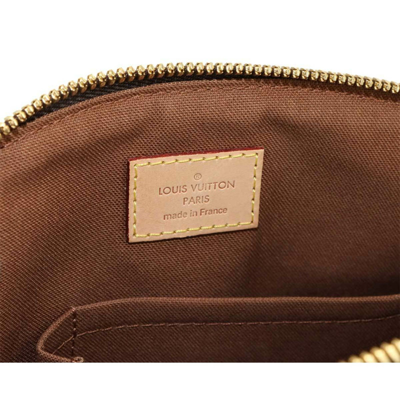 Louis Vuitton Monogram Tivoli PM 手提包，棕色，M40143，金色五金配件-7