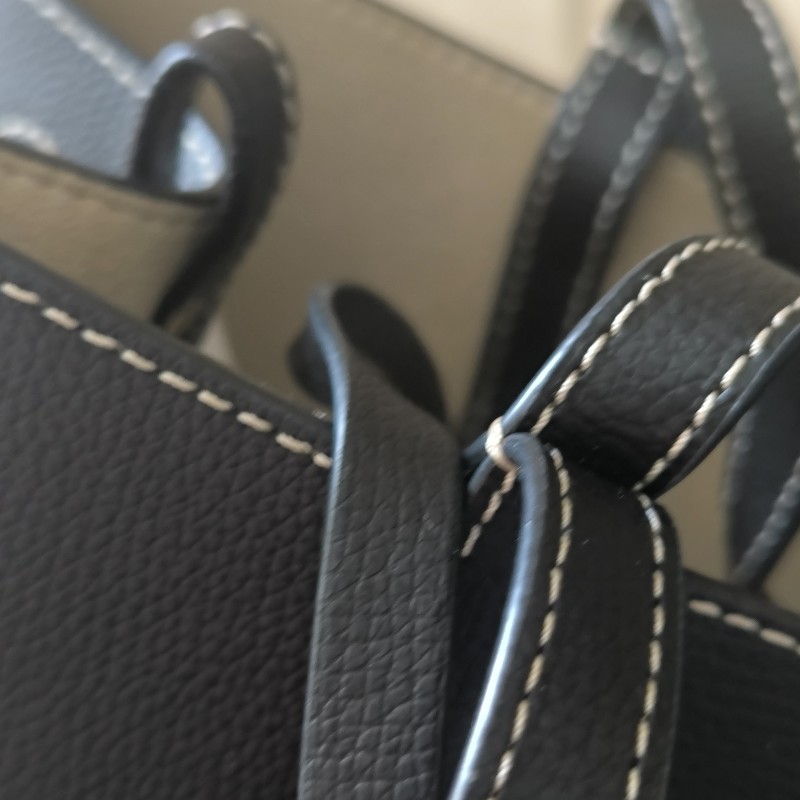 Polene Quiet Luxury小衆品牌 少見的黑牛皮外縫白線 小號 small size-12