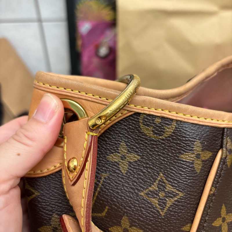 LV老花 金牌南瓜包 中尺寸-17