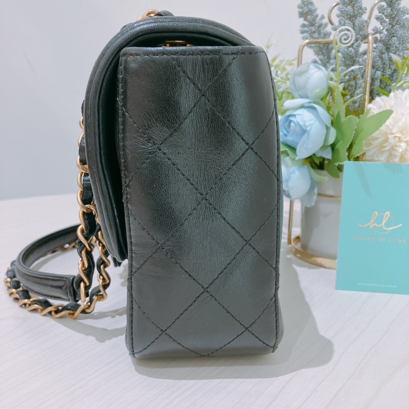 TK1834 CHANEL 香奈兒中號經典菱格翻蓋式鍊帶包包MEDIUM ELEGANT CC FLAP BAG-2