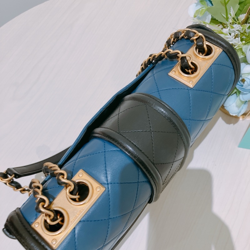 TK1834 CHANEL 香奈兒中號經典菱格翻蓋式鍊帶包包MEDIUM ELEGANT CC FLAP BAG-15