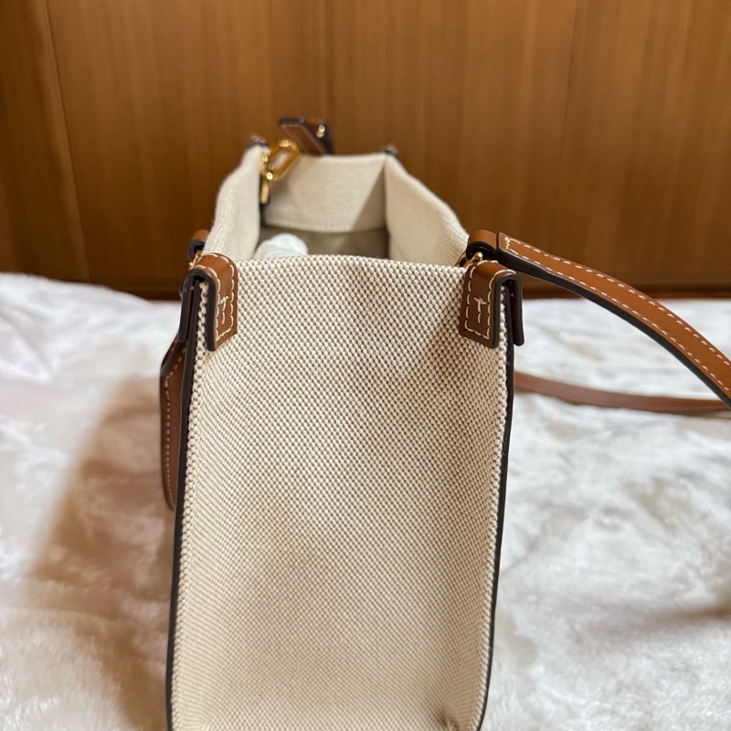 TORY BURCH BLAKE CANVAS SMALL TOTE TB 帆布托特包、肩背包、斜跨包、Tory Burch Perry Tote-2