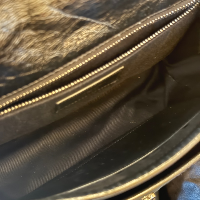 YSL 中號Nik 復古牛皮鏈包 專櫃正品-16