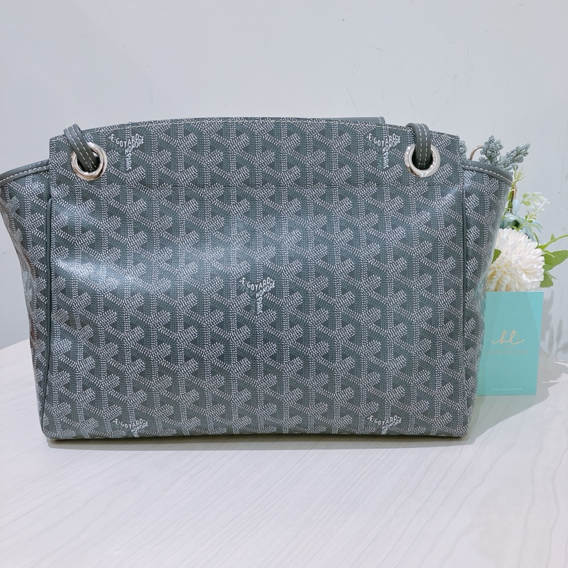Tk1835 GOYARD 戈雅小號經典花紋加硬底肩帶包包ROUETTE SOUPLE CANVAS PM-1