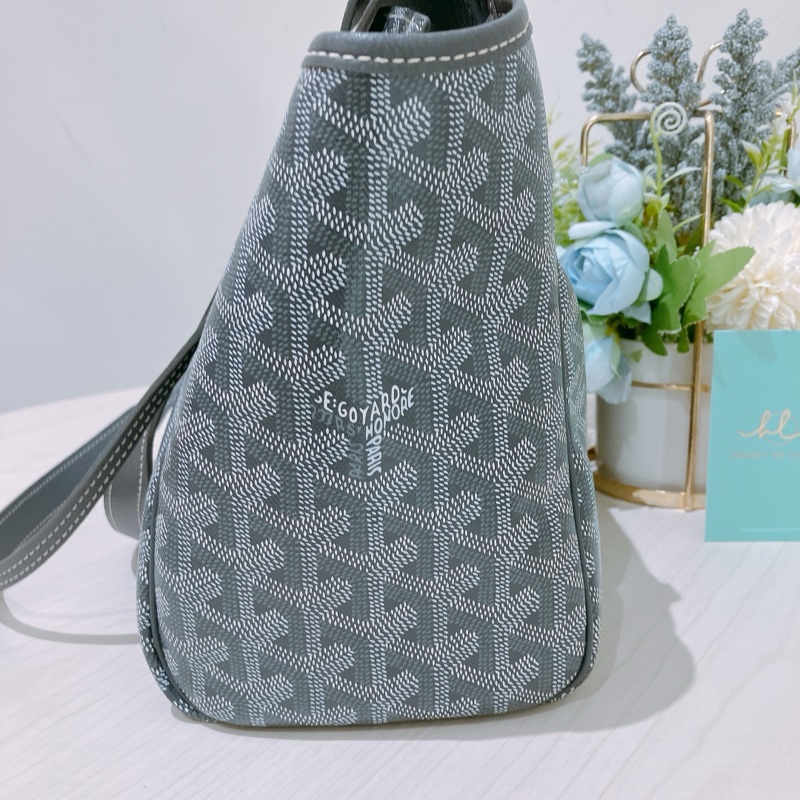 Tk1835 GOYARD 戈雅小號經典花紋加硬底肩帶包包ROUETTE SOUPLE CANVAS PM-2