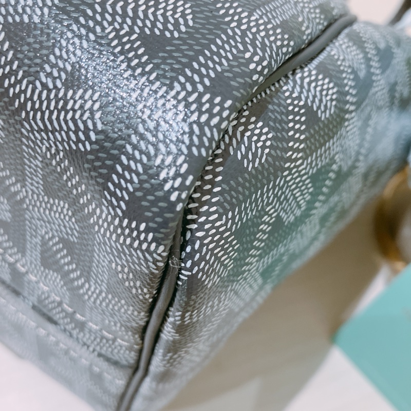 Tk1835 GOYARD 戈雅小號經典花紋加硬底肩帶包包ROUETTE SOUPLE CANVAS PM-25