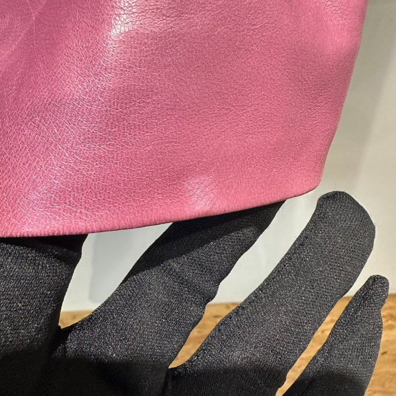 【美收精品】coach 紫色皮革短版外套 4-98【隔月月中將轉賣至日本 上架期限30天】-4