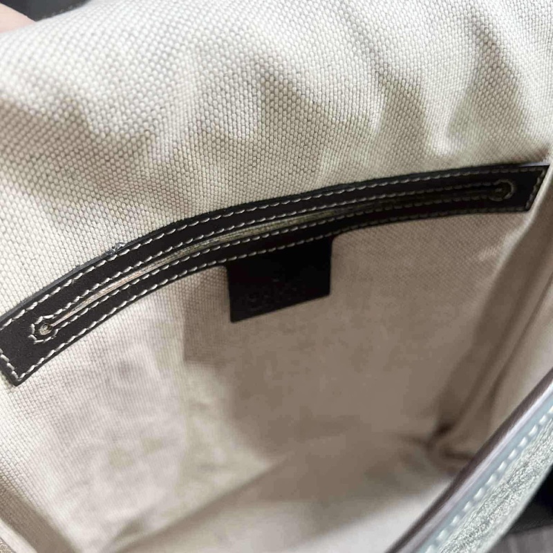 💥Gucci 防水 PVC 223666下蓋掀蓋磁釦 斜背包/郵差包(中性款)💥-21