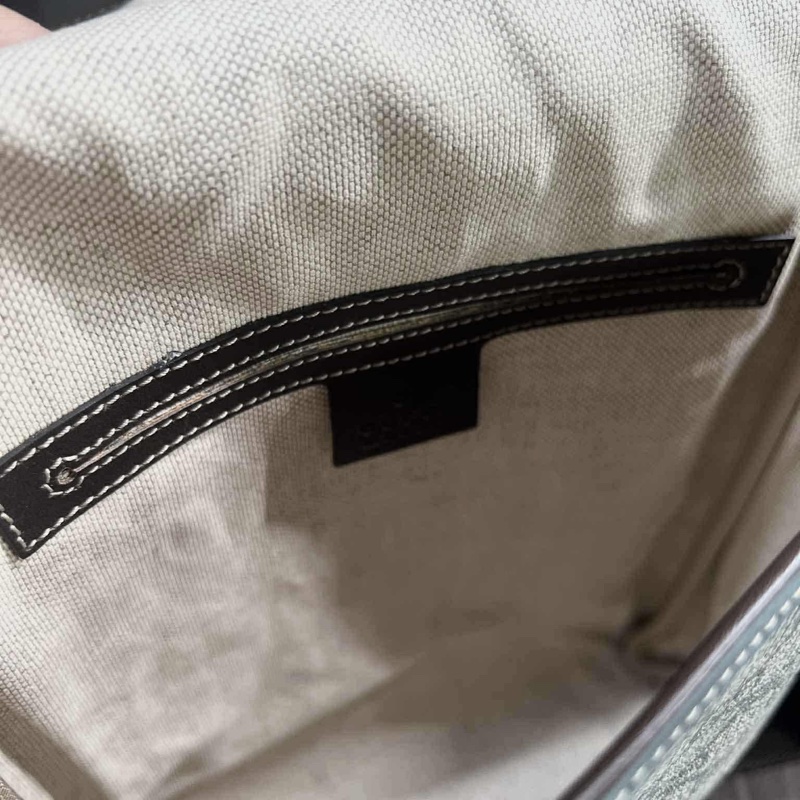 💥Gucci 防水 PVC 223666下蓋掀蓋磁釦 斜背包/郵差包(中性款)💥-25