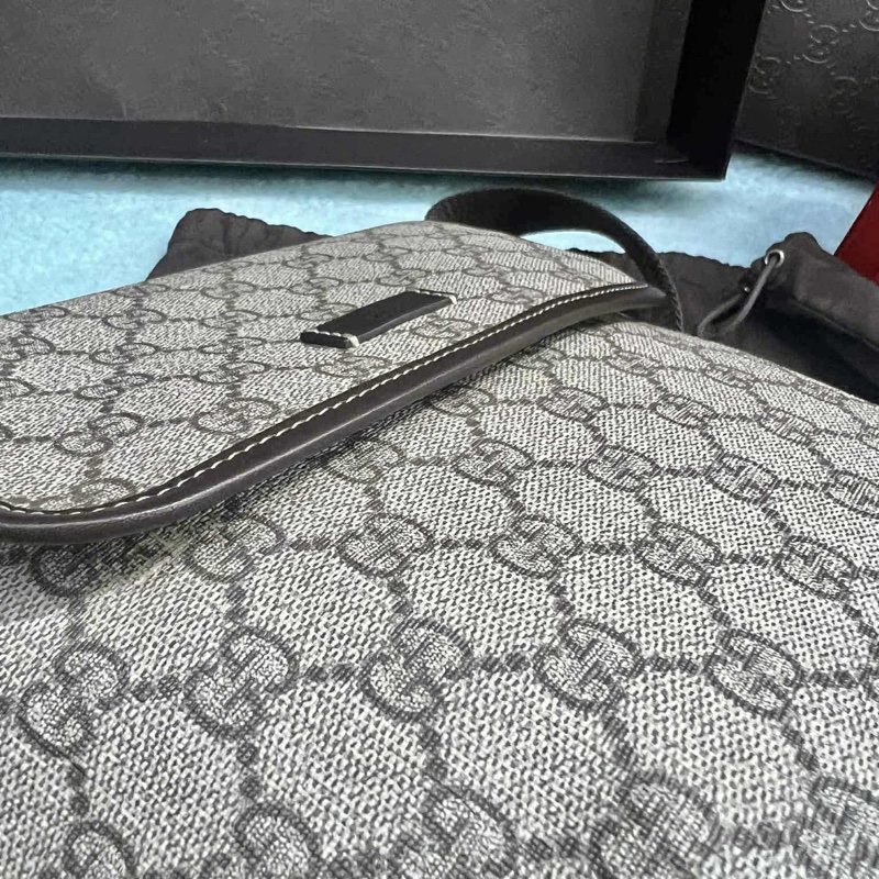💥Gucci 防水 PVC 223666下蓋掀蓋磁釦 斜背包/郵差包（中性款）💥-53