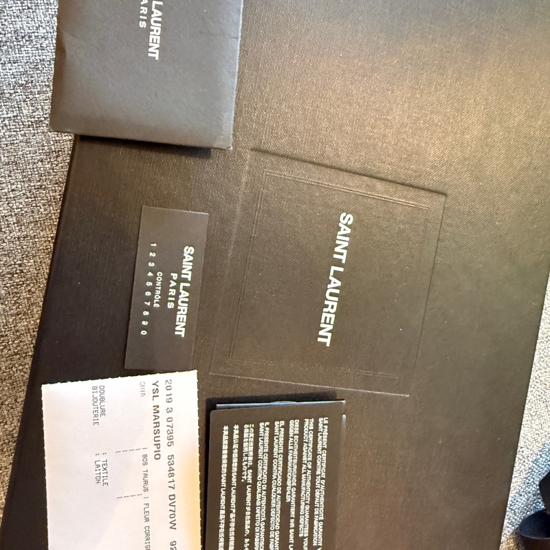 YSL 牛皮皮特金釦流蘇腰包 奶白色 專櫃正品-5