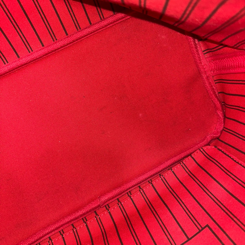 LV m46987 原花金釦neverfull 肩背包 MM-58